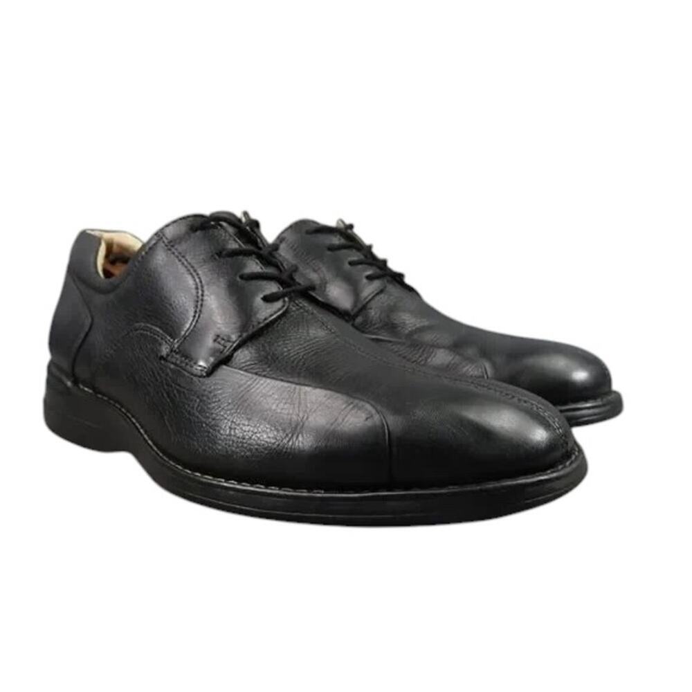 Johnston & Murphy Shoes Mens 10 Oxford Derby Classic Dress Formal Event Leather